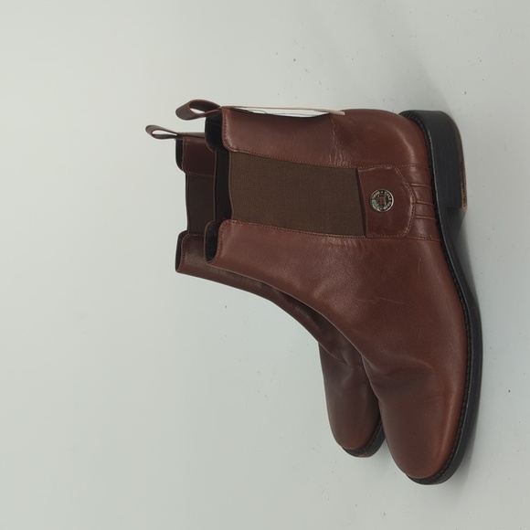 Cole Haan Leather Ankle Chelsea Riding Boots Brown 6B ranch preppy classic - Picture 3 of 14